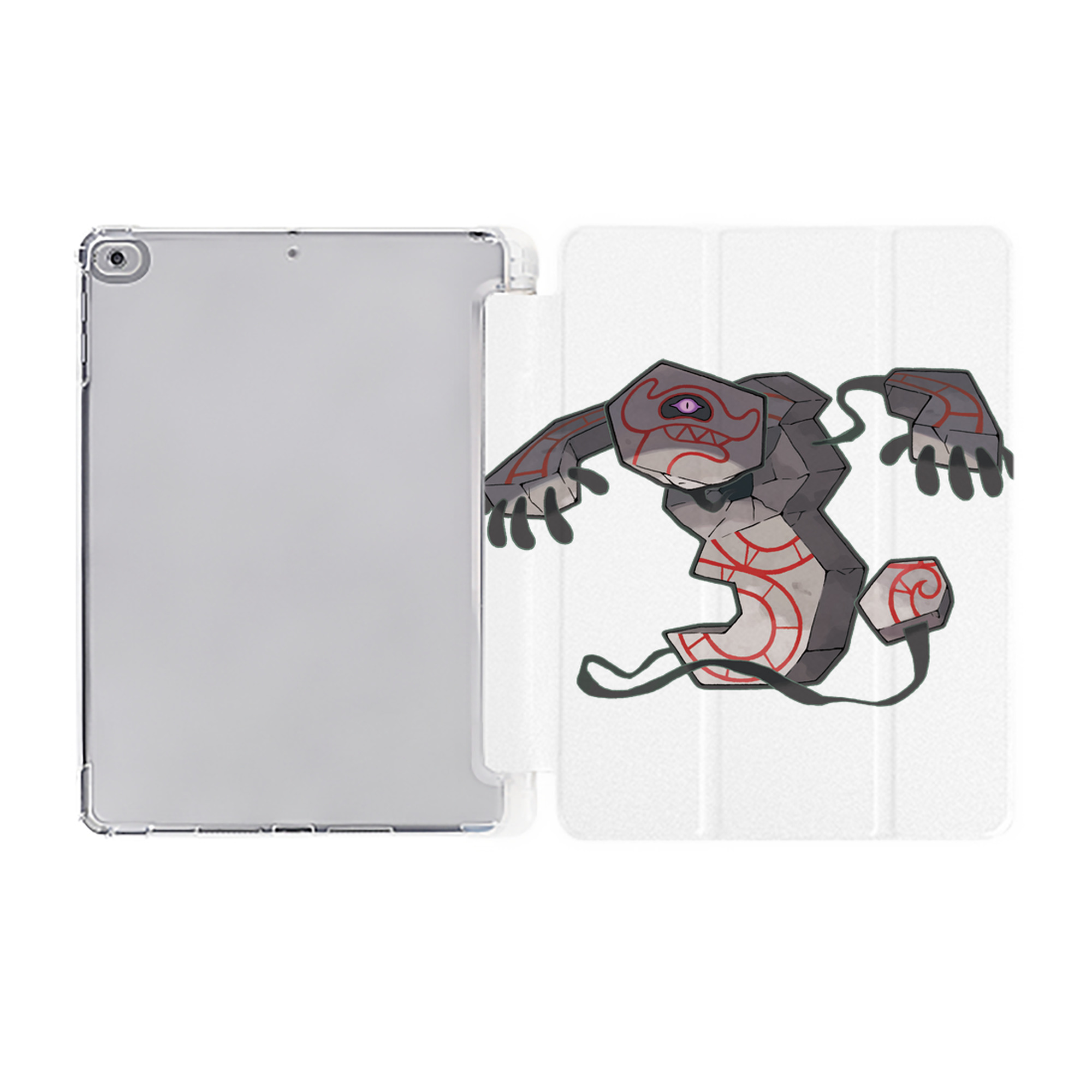 （画像用） ポケットモンスター Pokémon IPad ケース ペン収納付き 三つ折りスタンド PUレザー×シリコン 対応機種9.5/10.5/10.9インチ